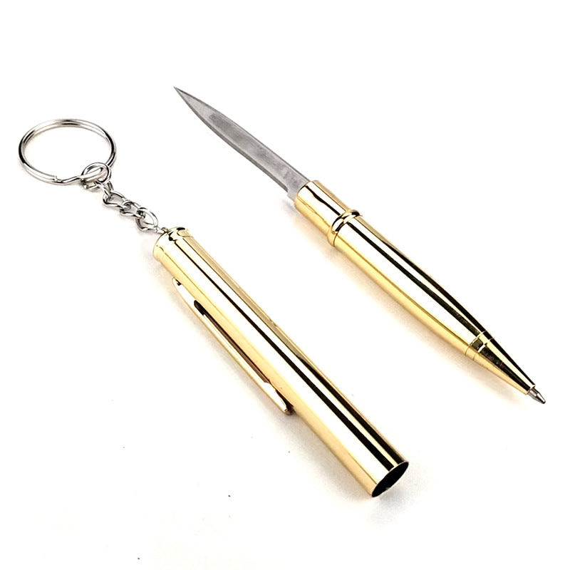 Wholesale Multifunctional Ballpoint Pen Metal Keychain